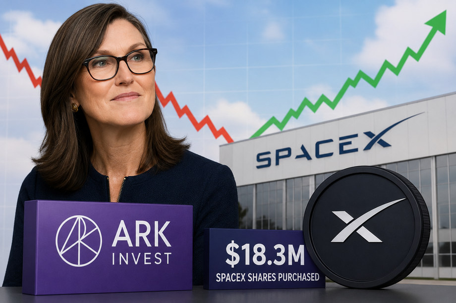 Cathie Wood's ARK Invest Adds $18.3M to SpaceX Stake at Post-IPO Low