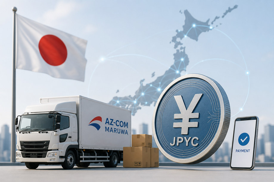 Japanese Logistics Firm AZ-COM Maruwa to Pay 2,300 Partners With JPYC Stablecoin