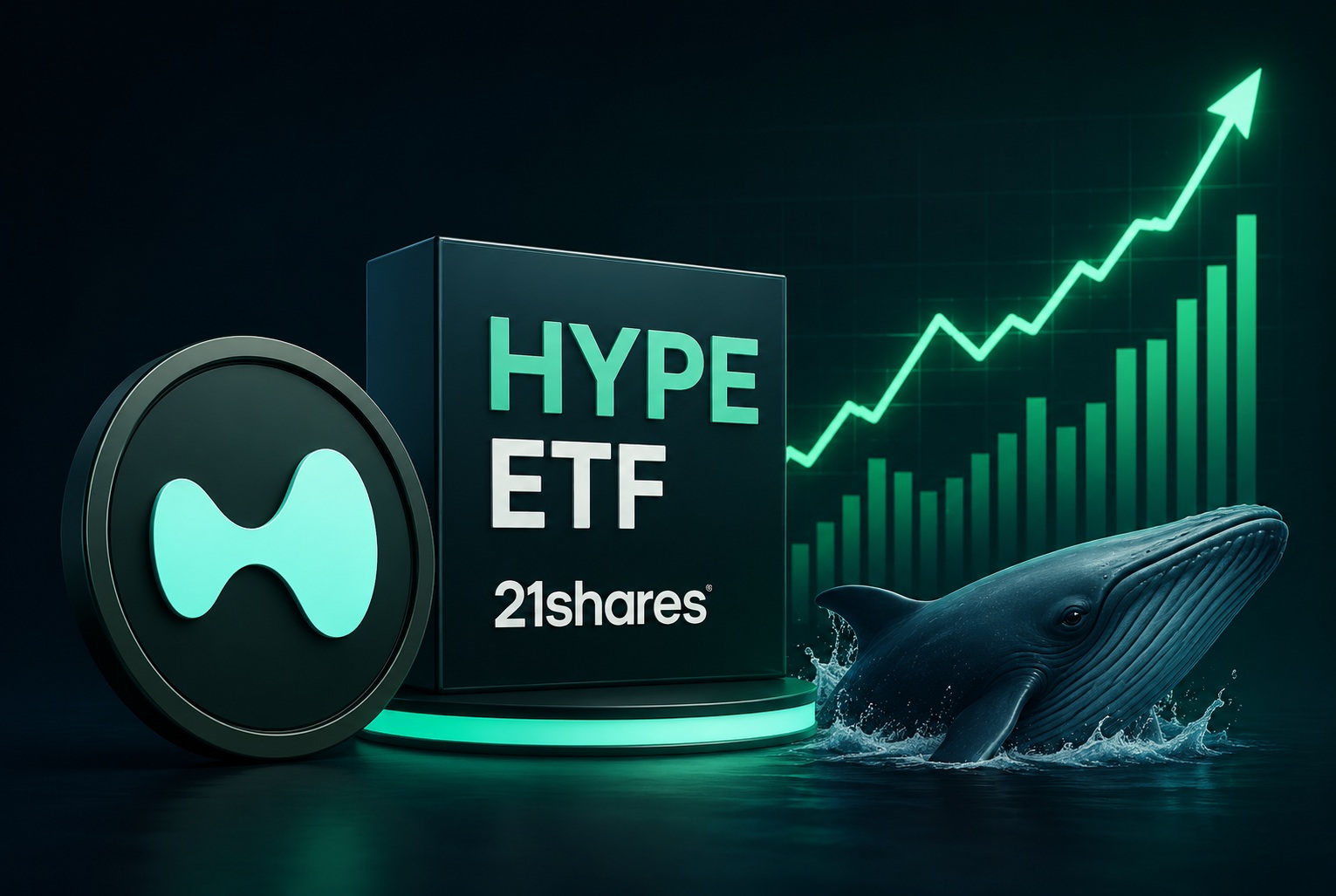 21Shares Hyperliquid ETF Launches Strongly on Nasdaq with $1.8M Volume