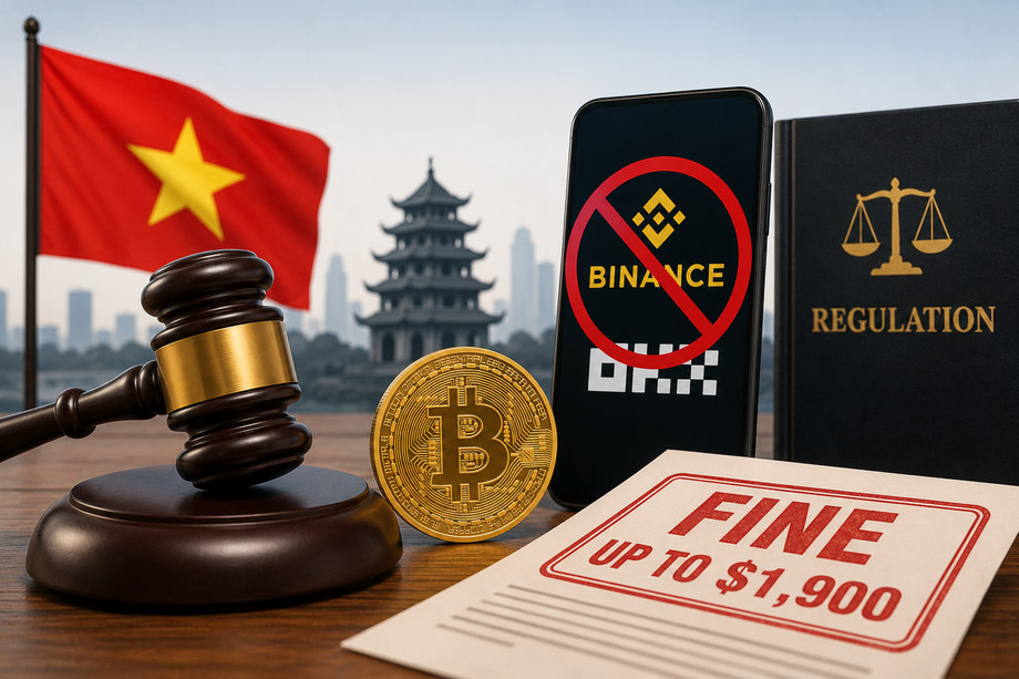 Vietnam Imposes Steep Fines on Unlicensed Crypto Trading Ahead of Regulated Market Launch