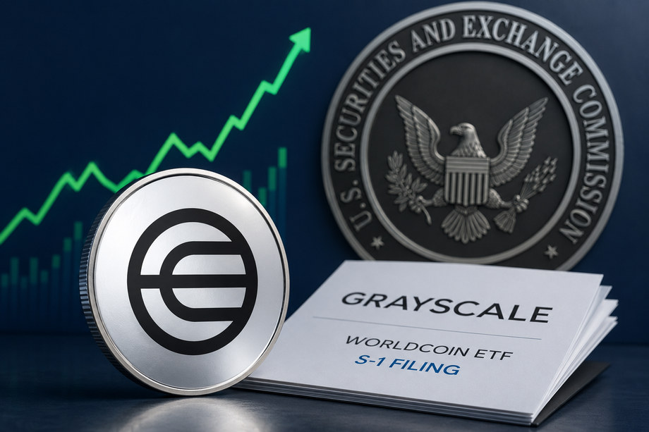 Grayscale Files for Spot Worldcoin ETF on Nasdaq