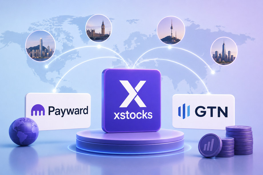 Payward and GTN Partner to Bring Global Equities to Tokenized xStocks Platform