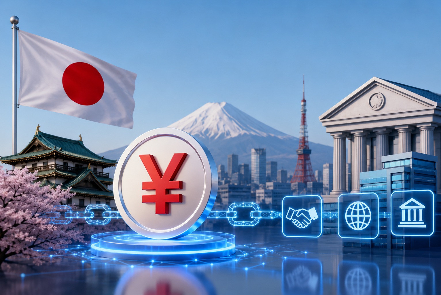 Japan Blockchain Foundation Advances EJPY Yen Stablecoin for Corporate Payments