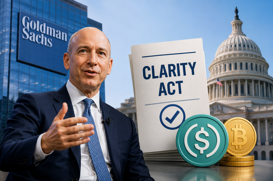 Goldman Sachs CEO Backs CLARITY Act Amid Banking Industry Split on Crypto Rules