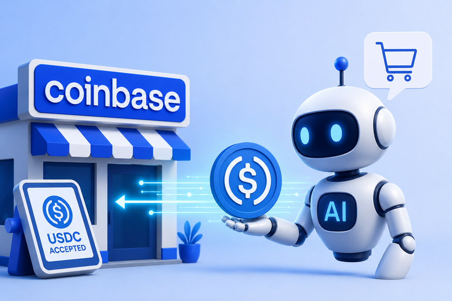 Coinbase Rolls Out Tools for AI Agents to Pay Businesses in USDC