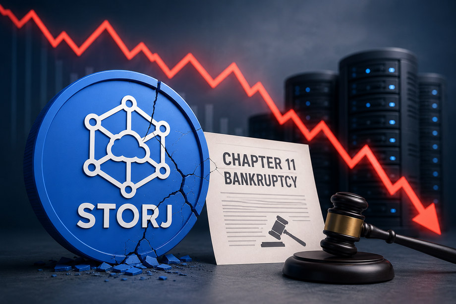 Storj Labs Files Chapter 11 to Clear Legacy Debts as Token Drops Sharply