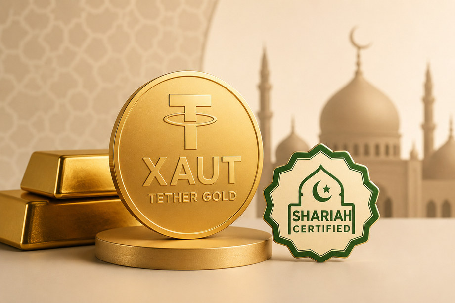 Tether&rsquo;s Gold-Backed XAUt Token Secures Shariah Certification