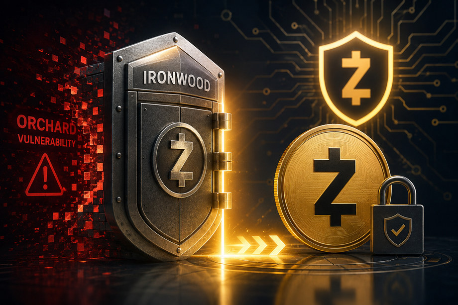 Zcash Activates Ironwood Upgrade, Sealing $1.7B Orchard Pool After Vulnerability