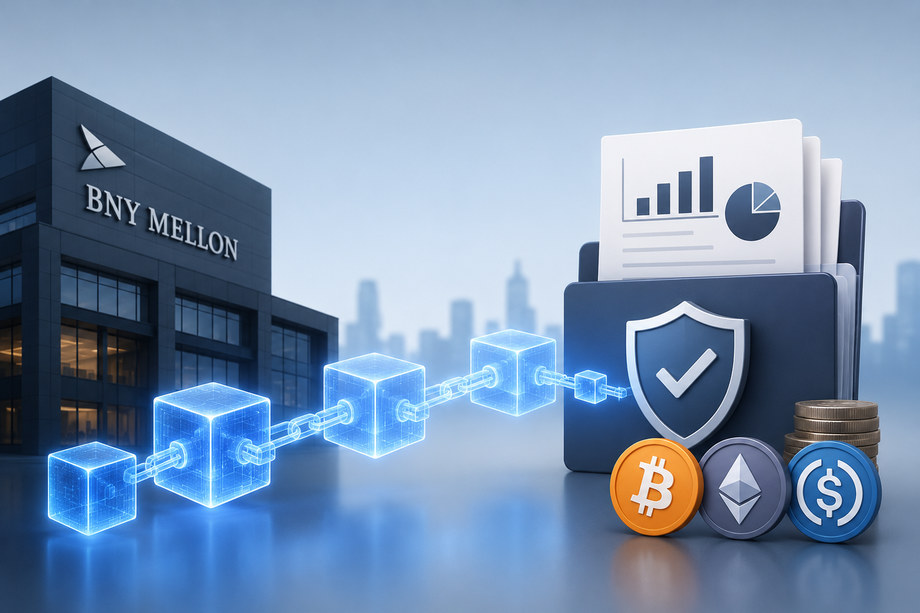 BNY Launches Blockchain Platform for $8.6 Trillion Transfer Agency Records