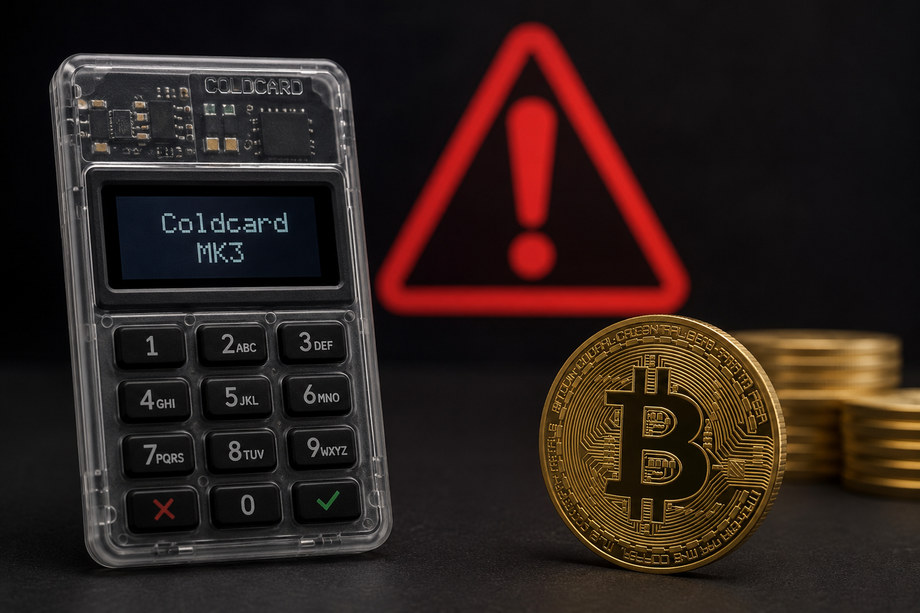 Coinkite Issues Urgent Coldcard Warning After $38 Million Bitcoin Drain