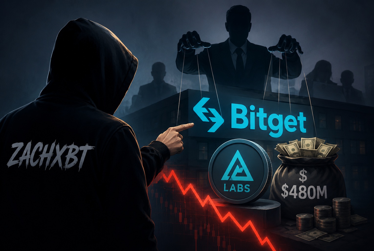 ZachXBT Accuses LAB Insiders of Controlling 95% Supply Amid $6B Valuation and Massive Bitget Withdrawals