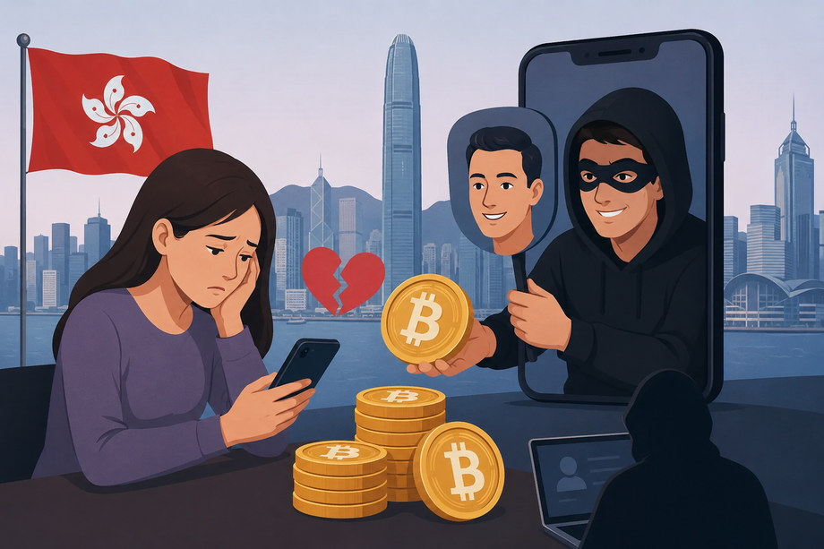 Hong Kong Records 25 Crypto Romance Scams With Nearly $9 Million in Losses