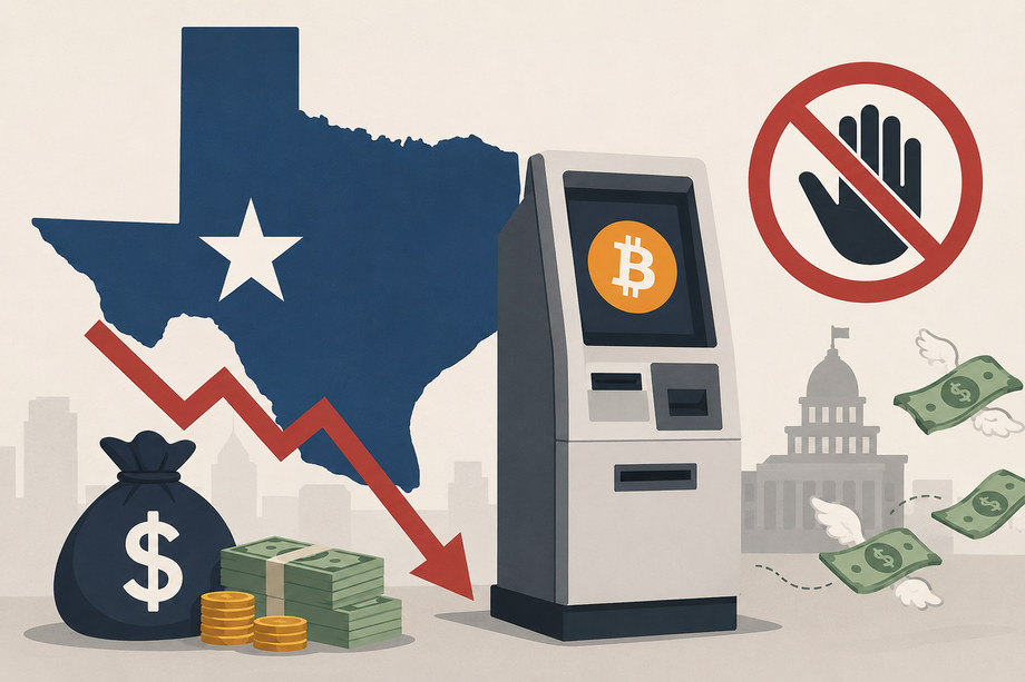 Texas Records Highest Crypto Kiosk Losses as States Expand Bans