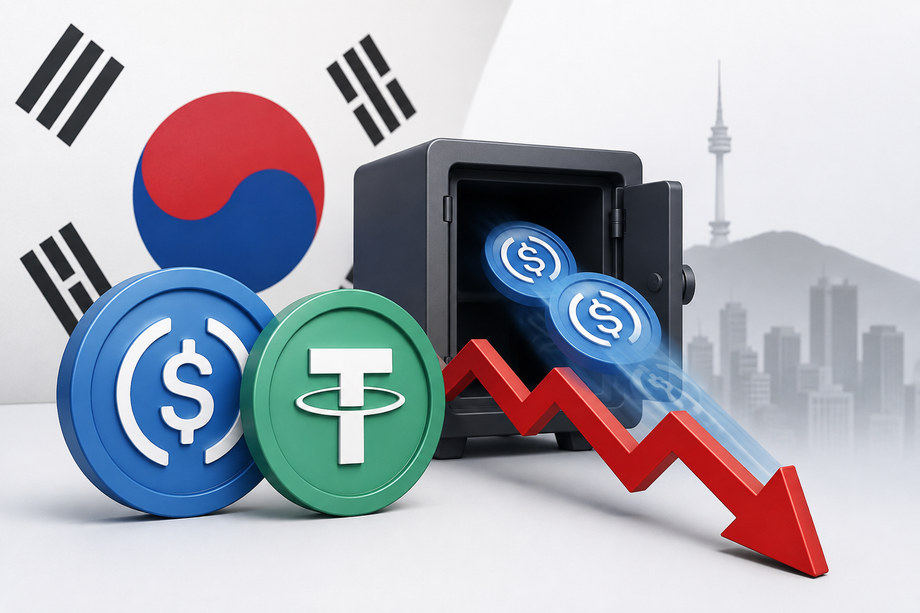 South Korea Records 18 Months of Stablecoin Outflows as $367 Million Leaves Local Exchanges