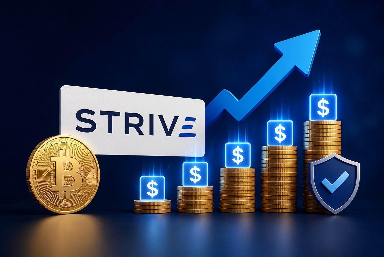 Strive Shares Rally as Bitcoin Treasury Firm Becomes First with Daily Dividend Payments