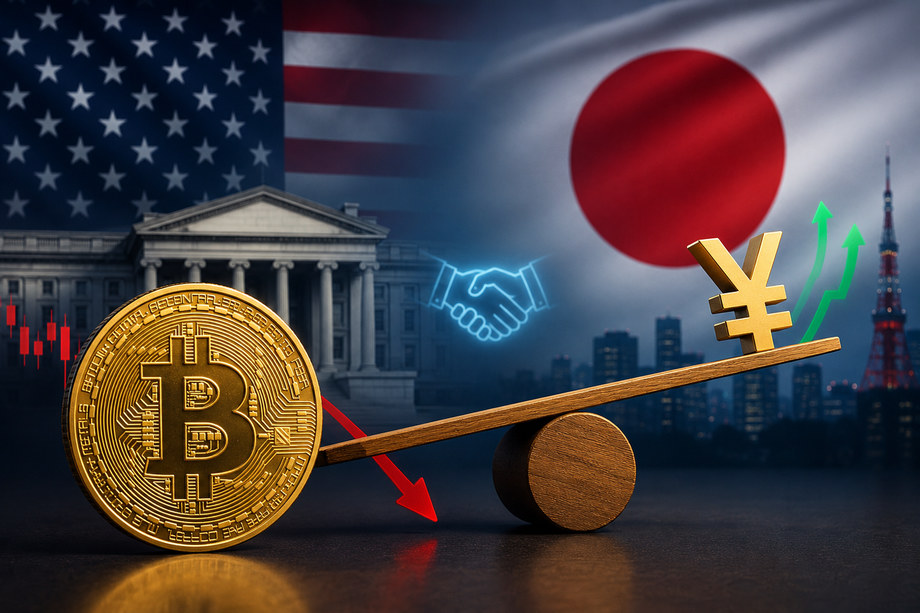 Bitcoin Drops as US-Japan Yen Intervention Stirs Carry Trade Concerns