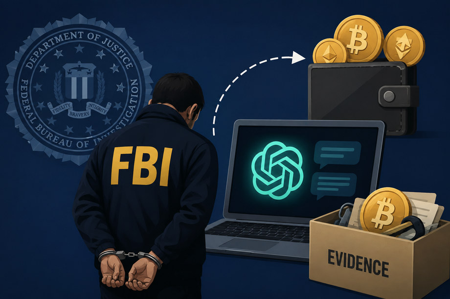 FBI Counterintelligence Supervisor Arrested in Alleged $1 Million Crypto Theft from Investigative Wallets