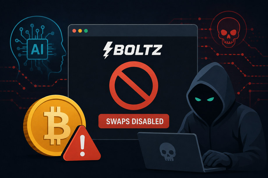 Boltz Halts Bitcoin Swaps Indefinitely After AI-Assisted Attacks Outpace Defenses