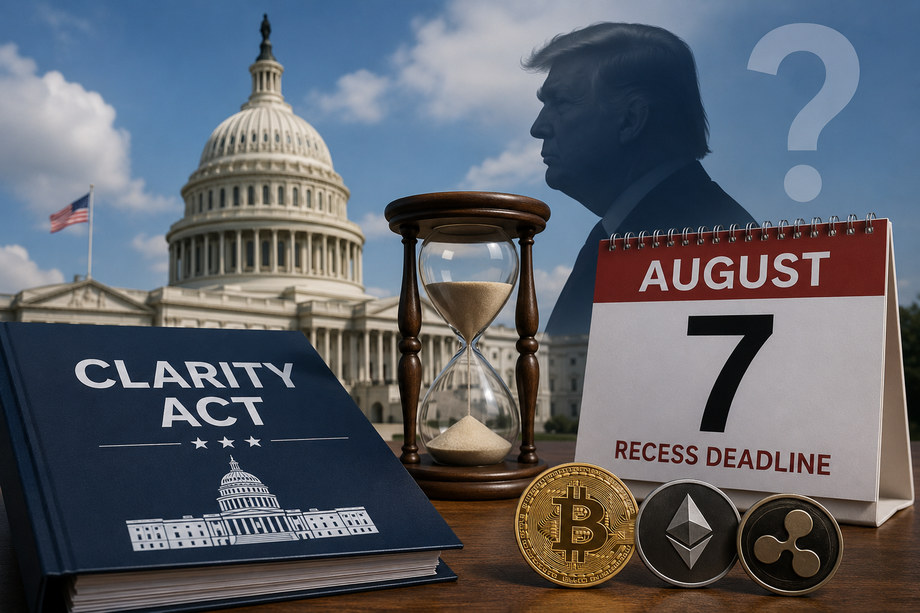 Senate Races Clock on CLARITY Act Ahead of August Recess