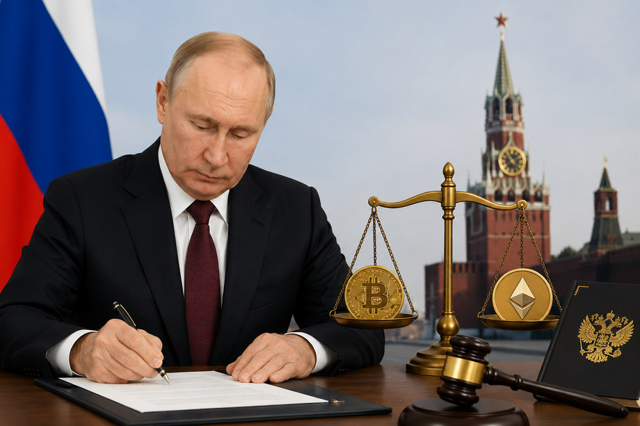Putin Signs Russia&rsquo;s First Comprehensive Crypto Law, Opens Regulated Trading