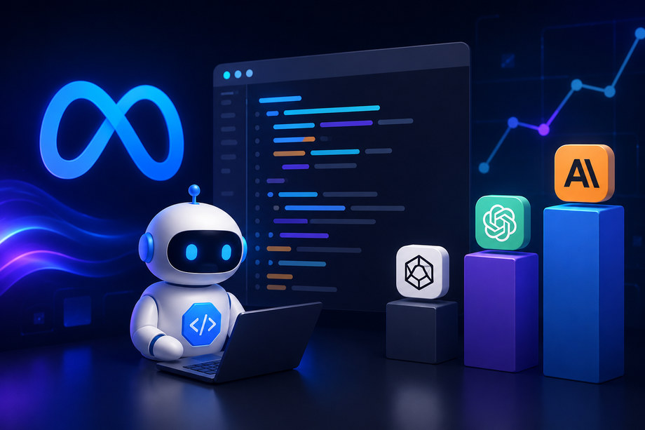 Meta Launches Muse Code AI Agent, Trails Anthropic on Key Coding Benchmarks