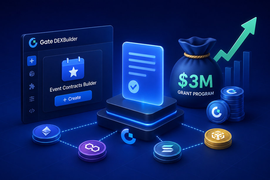 Gate DexBuilder Rolls Out Event Contracts Builder With $3 Million Grant Initiative