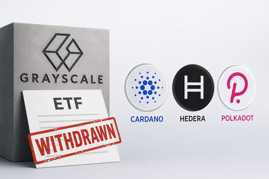 Grayscale Withdraws Cardano, Hedera and Polkadot ETF Registrations in Rapid Filings