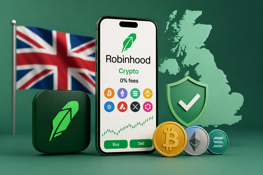 Robinhood Launches Zero-Fee Crypto Trading for UK Customers via Bitstamp