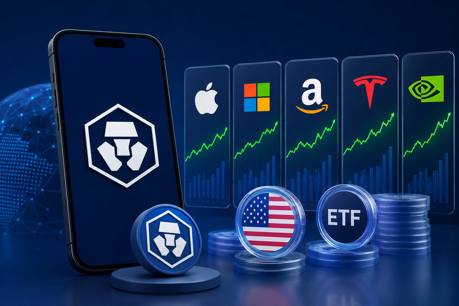 Crypto.com Launches Tokenized Derivatives for 1,500 U.S. Stocks and ETFs