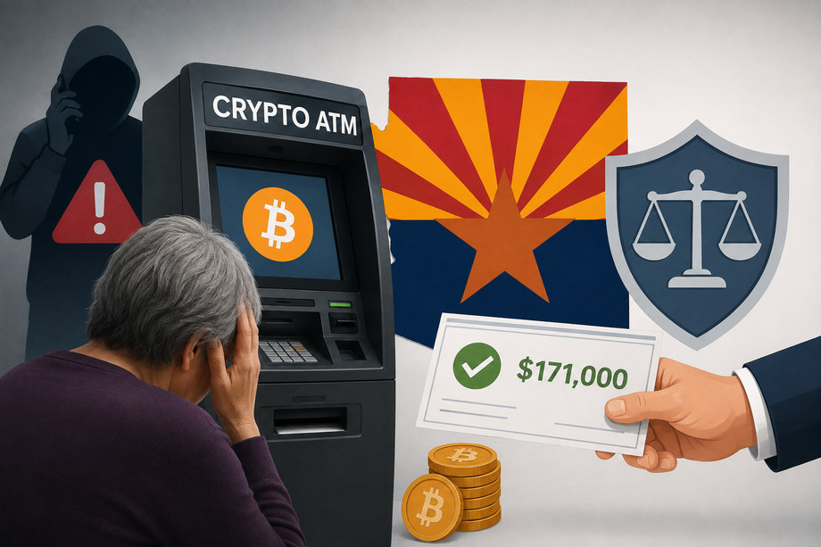Arizona Recovers $171,332 for Crypto ATM Scam Victims Under Refund Law