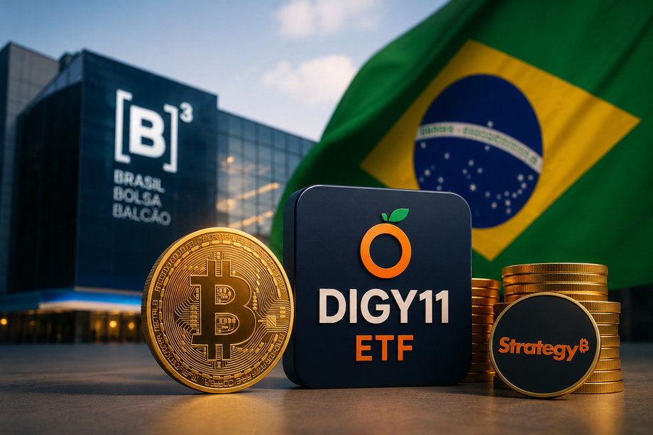 OranjeBTC to List DIGY11 ETF on B3 for Income From Bitcoin Treasury Preferred Shares
