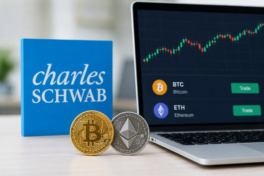 Charles Schwab Activates Direct Bitcoin and Ether Trading for Nearly 40 Million Accounts