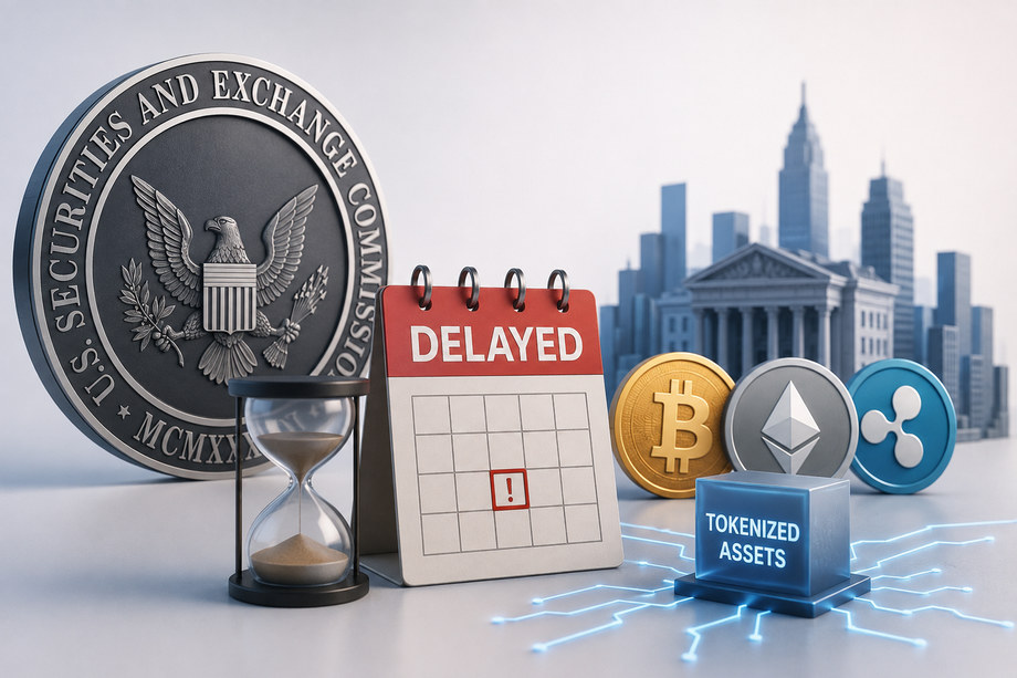 SEC Delays Tokenization Exemption and Cancels Crypto Rules Meeting Amid CLARITY Act Talks