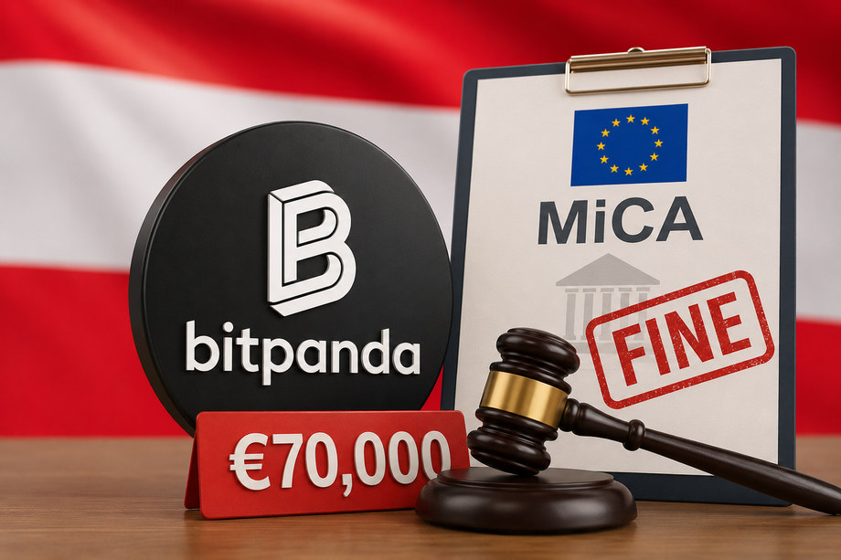 Austria Fines Bitpanda &euro;70,000 in First Published MiCA Penalty