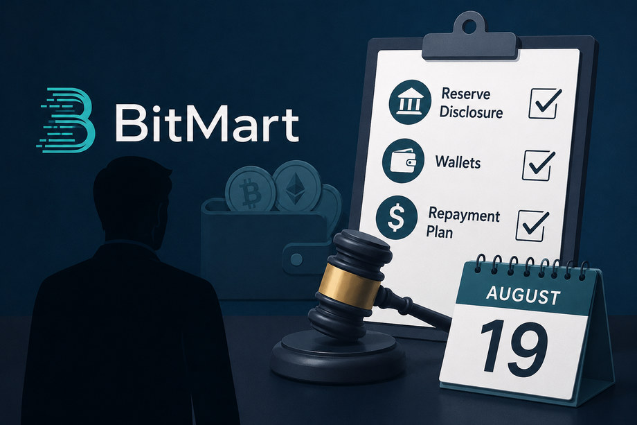 BitMart Founders Pressed for Reserve Disclosure and Repayment Plan by August 19
