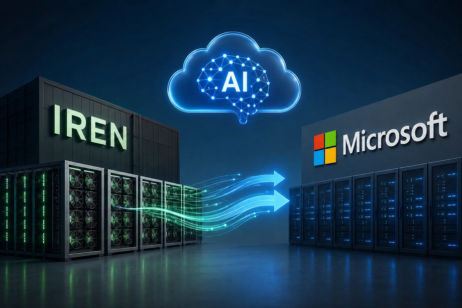 IREN Completes First AI Cloud Phase for Microsoft in $9.7 Billion Deal
